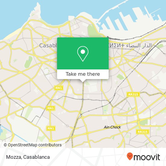 Mozza map