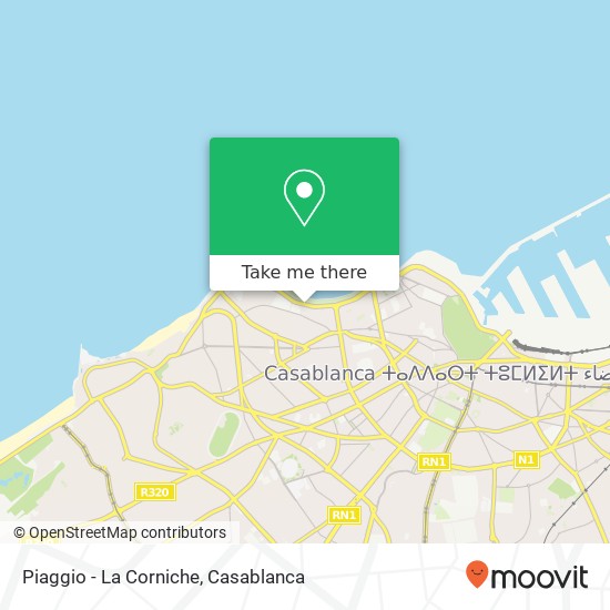 Piaggio - La Corniche plan