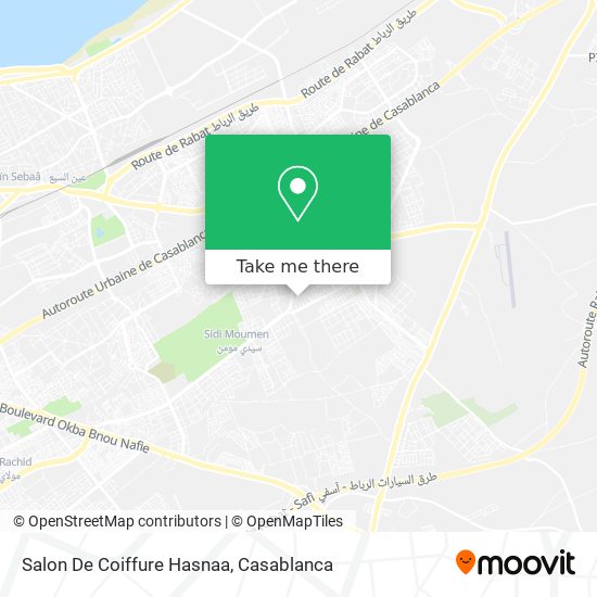 Salon De Coiffure Hasnaa map