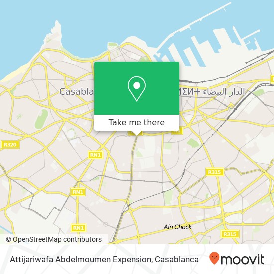 Attijariwafa Abdelmoumen Expension map