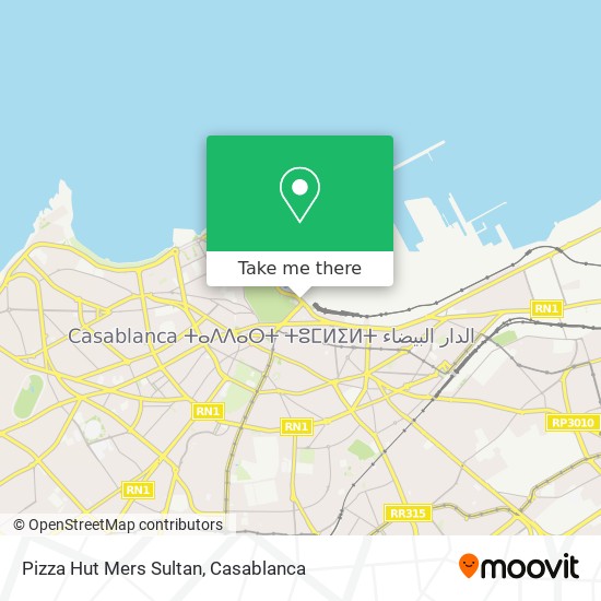 Pizza Hut Mers Sultan map