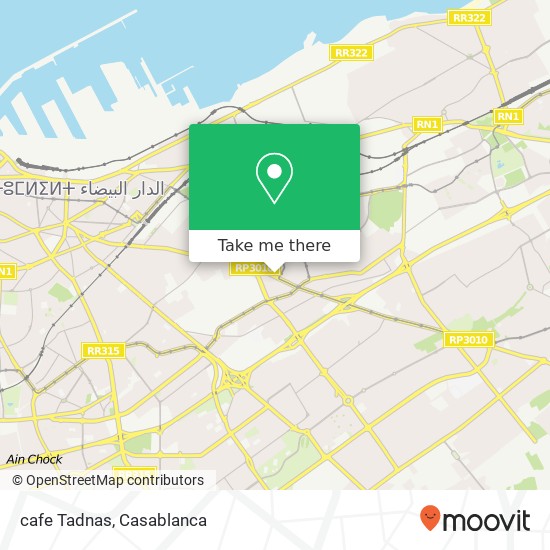 cafe Tadnas map