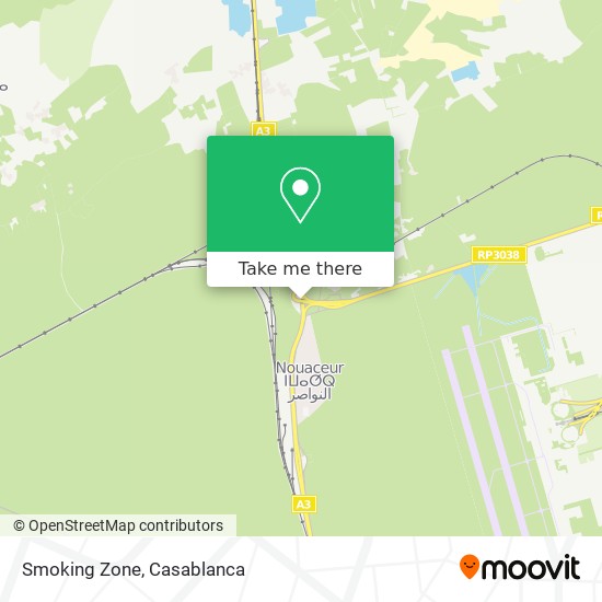 Smoking Zone map