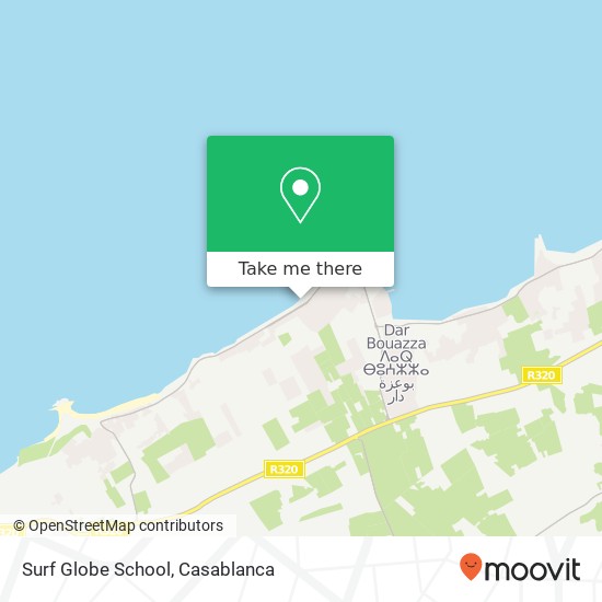 Surf Globe School map