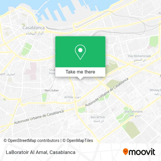 LaBoratoir Al Amal map