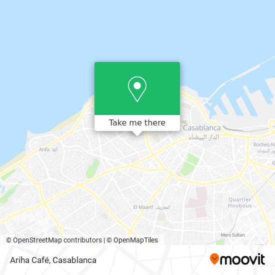 Ariha Café map