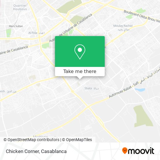Chicken Corner map