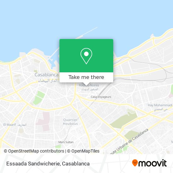 Essaada Sandwicherie map