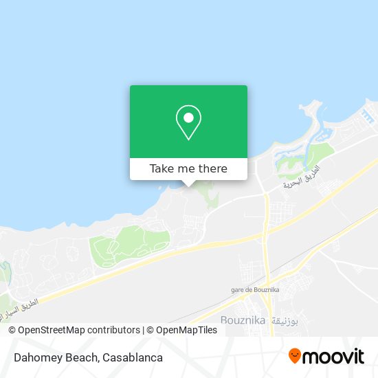 Dahomey Beach map