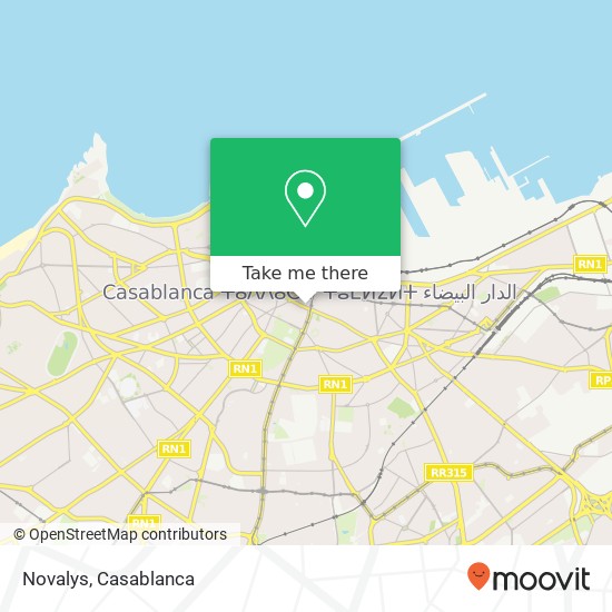 Novalys map