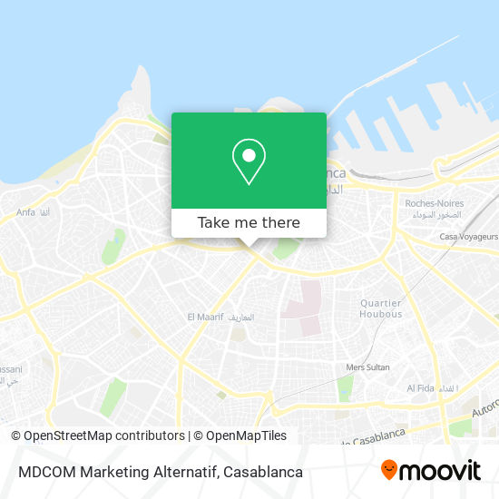 MDCOM Marketing Alternatif map