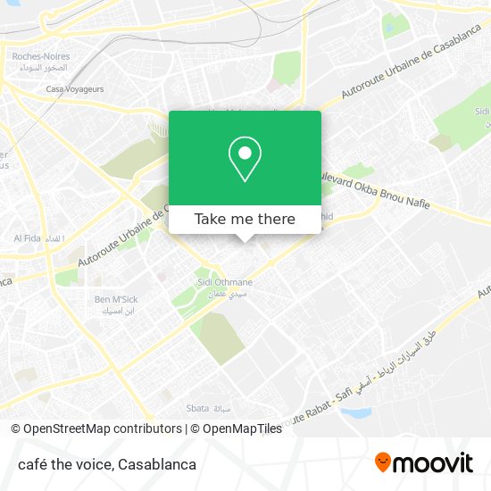 café the voice map