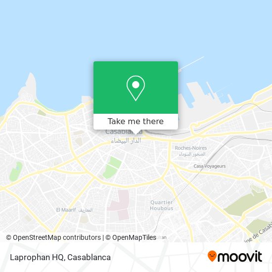 Laprophan HQ map