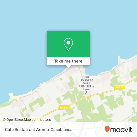 Cafe Restaurant Aroma map