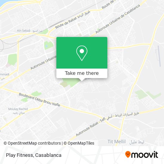 Play Fitness map