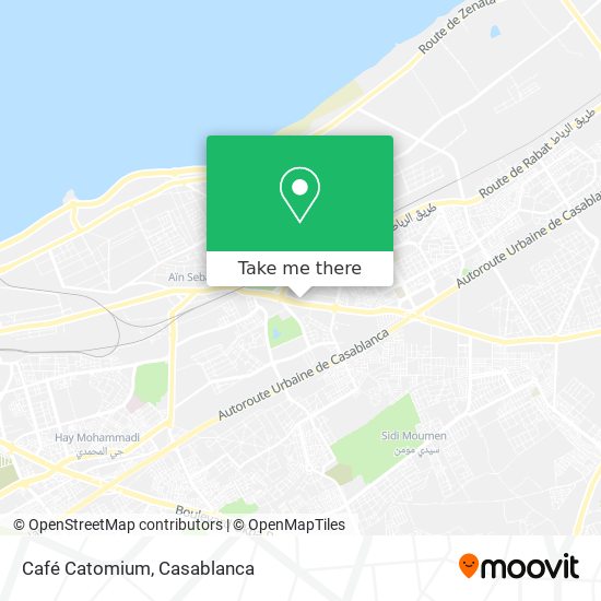 Café Catomium map