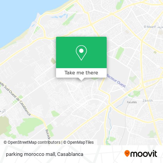 parking morocco  mall map