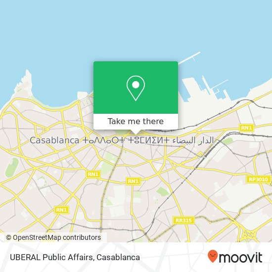 UBERAL Public Affairs map