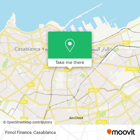 Fimol Finance map
