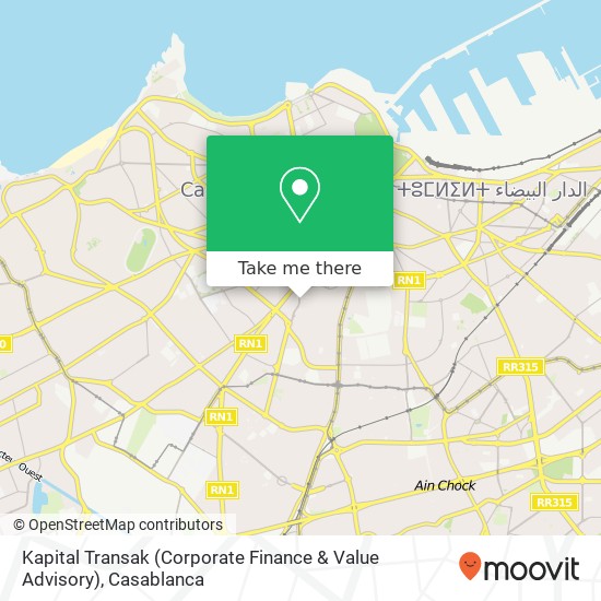 Kapital Transak (Corporate Finance & Value Advisory) map