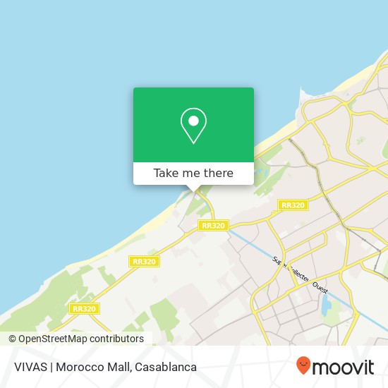 VIVAS | Morocco Mall map