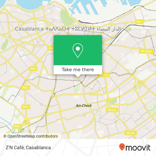 Z'N Café map