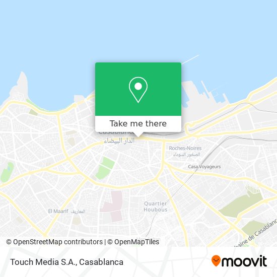 Touch Media S.A. map
