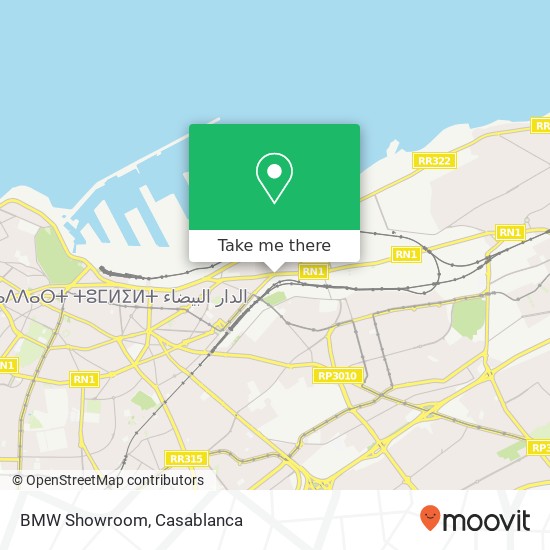 BMW Showroom map