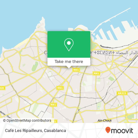 Café Les Ripailleurs map