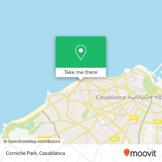 Corniche Park map