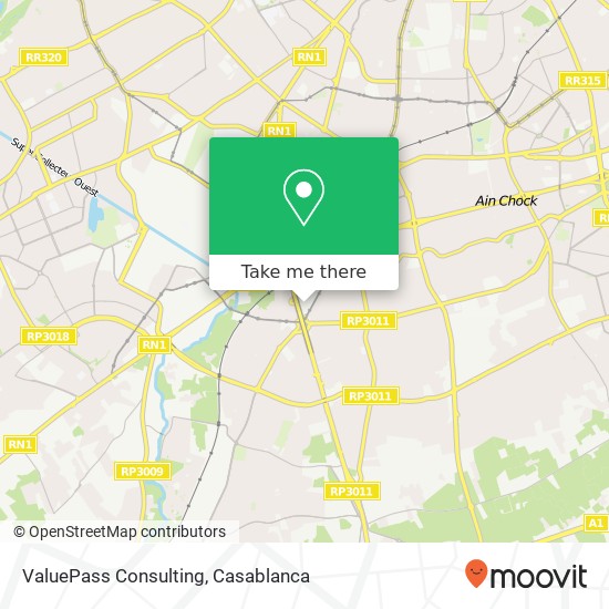 ValuePass Consulting map