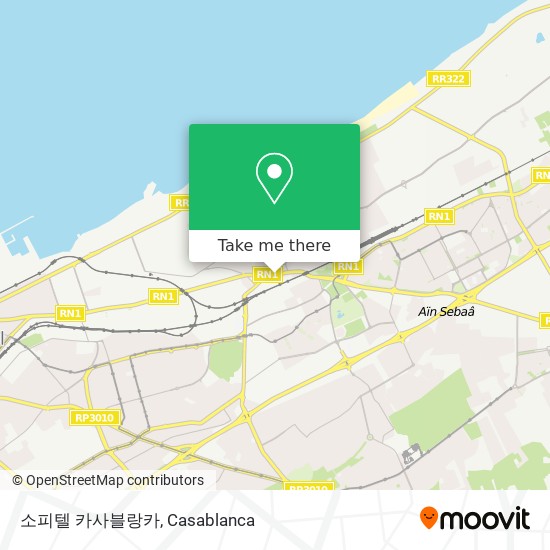 소피텔 카사블랑카 map