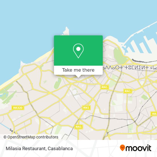 Milasia Restaurant map