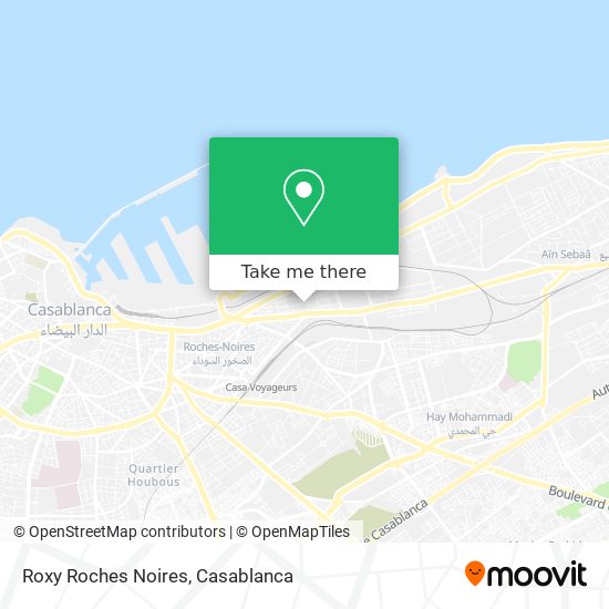 Roxy Roches Noires map