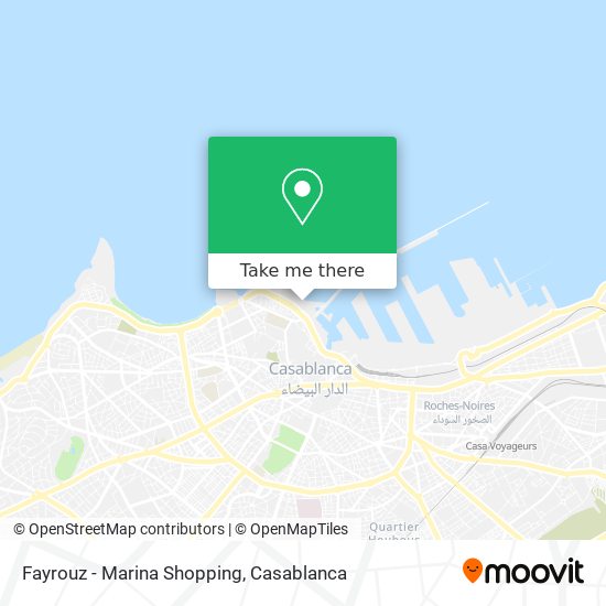 Fayrouz - Marina Shopping map