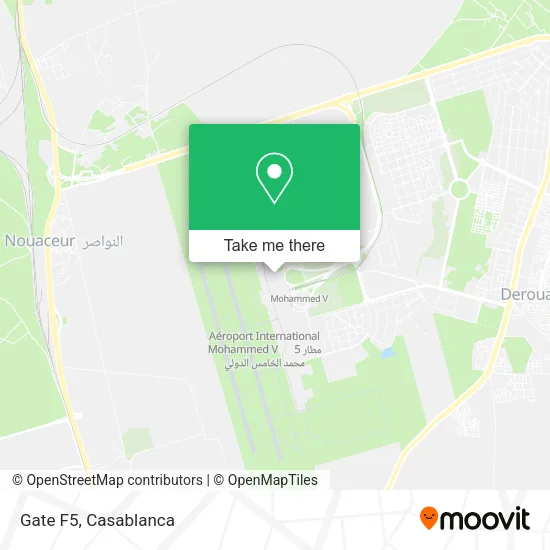 Gate F5 map
