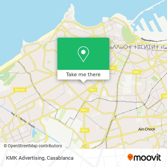 KMK Advertising map