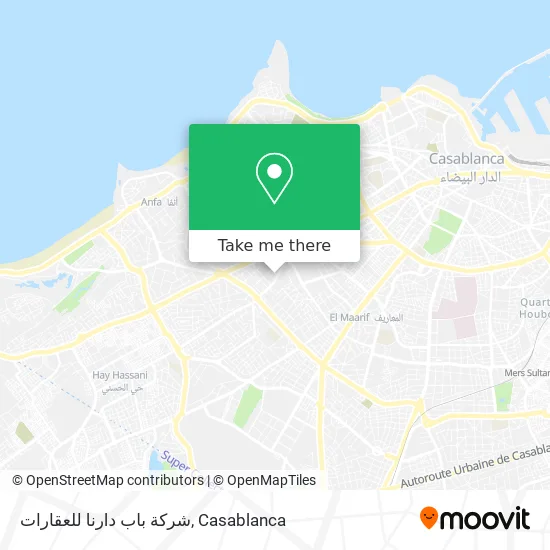 شركة باب دارنا للعقارات map