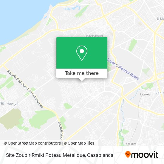 Site Zoubir Rmiki Poteau Metalique map