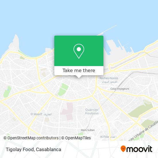Tigolay Food map