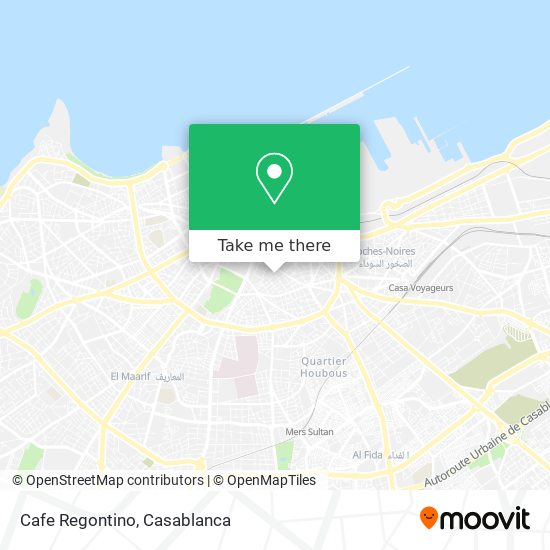 Cafe Regontino map