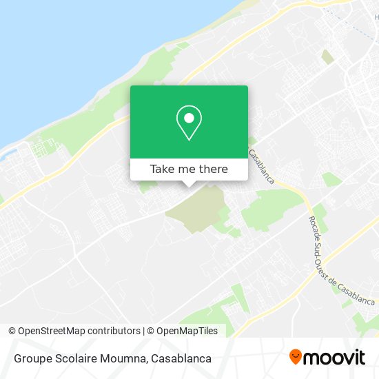Groupe Scolaire Moumna map