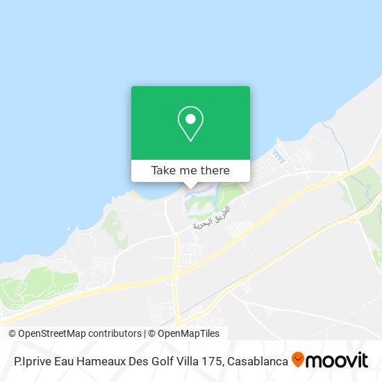 P.Iprive Eau Hameaux Des Golf Villa 175 map