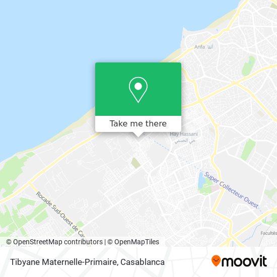 Tibyane Maternelle-Primaire map