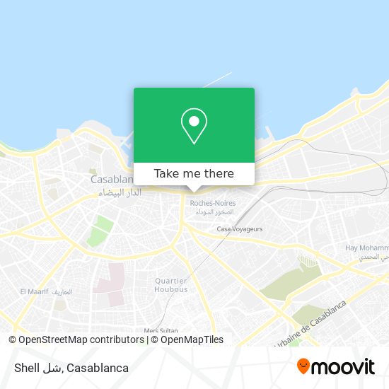 Shell شل map