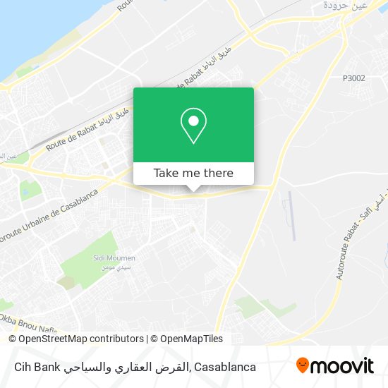 Cih Bank القرض العقاري والسياحي map