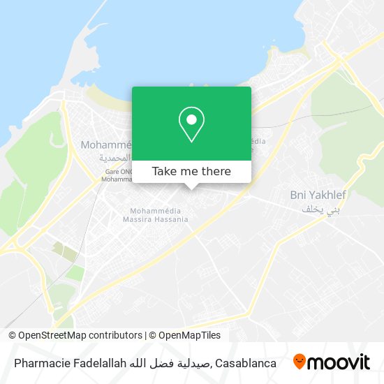 Pharmacie Fadelallah صيدلية فضل الله plan