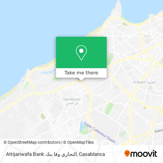 Attijariwafa Bank التجاري وفا بنك map