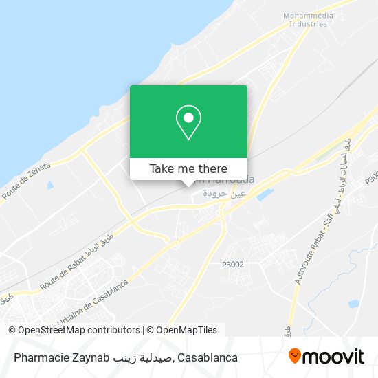 Pharmacie Zaynab صيدلية زينب plan