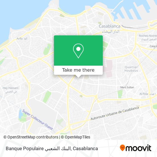 Banque Populaire البنك الشعبي map